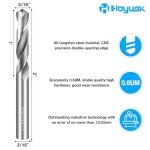 3/16" Solid Carbide Drill Bit Set - 5 Pcs