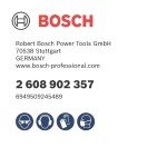 Bosch HEX-9 MultiConstruction Drill Bit, Ø 10mm
