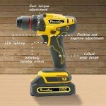 20V MAX Cordless Drill Combo Kit with 23 Bits