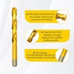 Meccion 11/32" Cobalt Drill Bits - 2 Pack