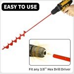 Garden Auger Drill Bit for Easy Planting