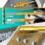 M5x0.8 Tap and Drill Bit Kit for Metal