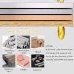 Meccion 11/32" Cobalt Drill Bits - 2 Pack