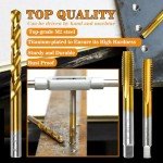 M5x0.8 Tap and Drill Bit Kit for Metal