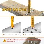 M5x0.8 Tap and Drill Bit Kit for Metal