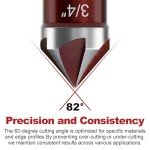 5-Piece High-Speed Countersink Drill Bit Set