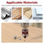 5-Piece High-Speed Countersink Drill Bit Set
