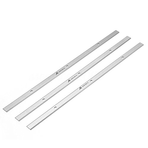 13" Inch HSS Planer Knive Blade for WEN 6552 13-Inch Replacement 3-Blade Set of 3