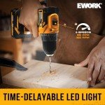 21V Cordless Drill and Impact Driver Combo Kit