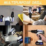 ZanGe 21V Cordless Power Drill Set with Bits
