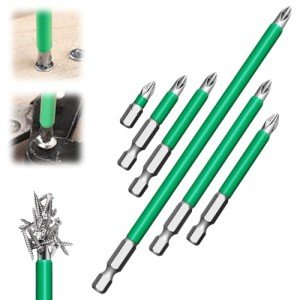 Magnetic Screwdriver Drill Bit Set - 12pcs