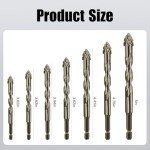 AstroScape 7PCS Tungsten Carbide Drill Bit Set