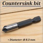 AERZETIX 90° HSS Countersink Drill Ø8.3 mm