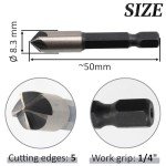 AERZETIX 90° HSS Countersink Drill Ø8.3 mm