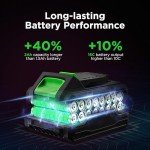 Lithitech 20V Cordless Drill Set with Battery