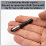 AERZETIX 90° HSS Countersink Drill Ø8.3 mm