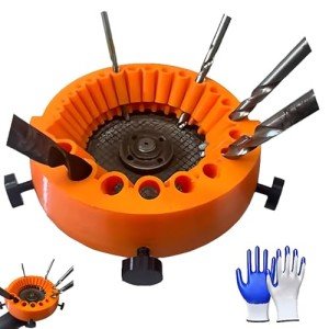 Electric Drill Bit Sharpener Attachment for Angle Grinder