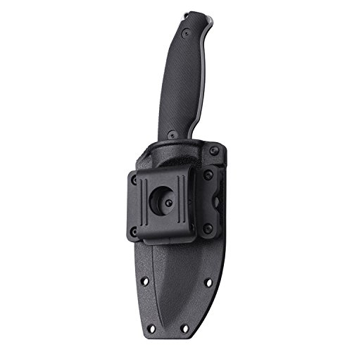 RUIKE Fixed Blade Knive, Black, G10 (F118-B)