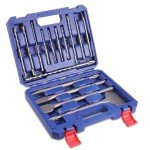 WORKPRO 16-Piece Rotary Hammer Drill Bit Set