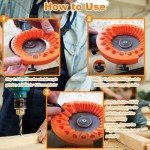 Electric Drill Bit Sharpener Attachment for Grinders
