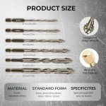 Quad Edge Sawtooth Drill Bit Set for Masonry
