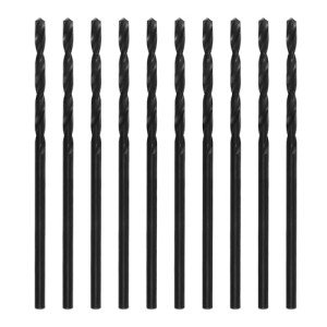 10-Pack M35 Cobalt Drill Bits for Hard Metal