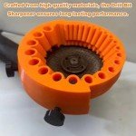 Electric Drill Bit Sharpener Attachment for Grinders