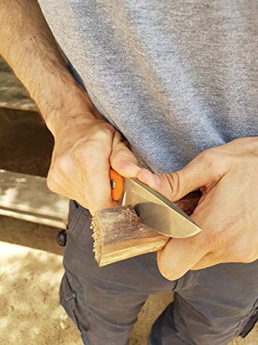 Ruike Fixed Blade Knive, Orange, G10 (F815-J)