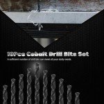10-Pack M35 Cobalt Drill Bits for Hard Metal