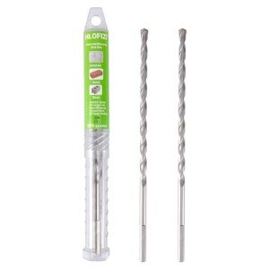 Masonry Drill Bits 1/4" x 8" - 2 Pack