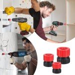 Adjustable Drill Depth Stop Collar Set - 3PCS