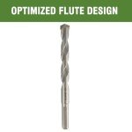 HLOFIZI 1/2" x 8" Carbide Masonry Drill Bits
