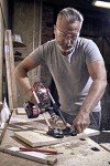 Adjustable KWB Drill Stand with Chuck and HEX Drive