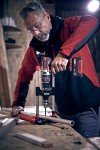 Adjustable KWB Drill Stand with Chuck and HEX Drive