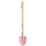 Kid's Pink Garden Shovel with Wooden Handle