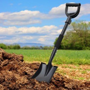 Versatile 31” Square Shovel with D-Handle