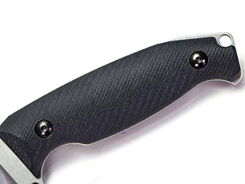RUIKE Fixed Blade Knive, Black, G10 (F118-B)