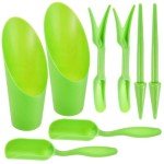 Indoor Plant Soil Scoop Set - 8 Pieces