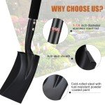 Versatile 31” Square Shovel with D-Handle