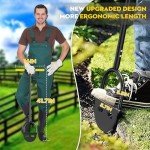DwelSpire 41.7" Manual Edging Chopper with Serrated Blade