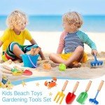 Kids Gardening Tool Set - 12 Pieces with Handles