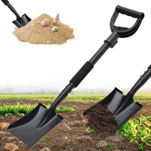 31-Inch Heavy Duty Flat Shovel for Garden Use