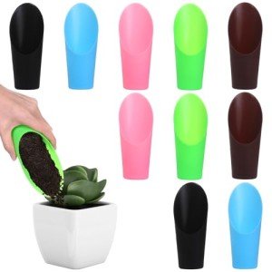 10 PCS Plastic Soil Scoops for Gardening
