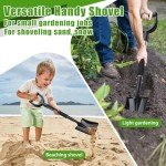 31-Inch Heavy Duty Flat Shovel for Garden Use