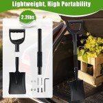 31-Inch Heavy Duty Flat Shovel for Garden Use