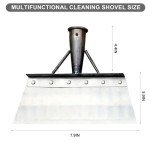 8.26-Inch Multifunctional Garden Cleaning Shovel Scraper