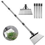 Adjustable 59" Heavy Duty Garden Cleaning Shovel