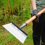 8.26-Inch Multifunctional Garden Cleaning Shovel Scraper