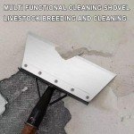 8.26-Inch Multifunctional Garden Cleaning Shovel Scraper