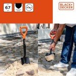 BLACK+DECKER 67cm Stainless Steel Shovel